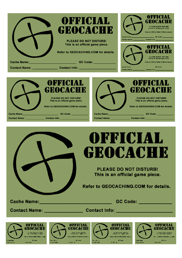 GeoAlgarvio Geocaching Logbooks